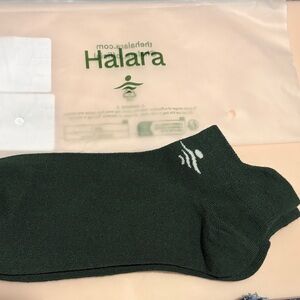 HALARA Forest Green Pickleball Socks